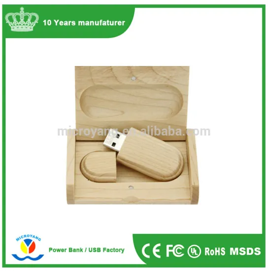 Hot Selling Wood pendrive Swivel USB Flash Drive Promotion/Christmas Gifts