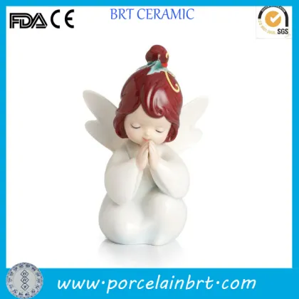 Wholesale Lovely Smile Pray Little Angel Statues