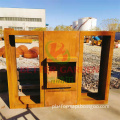 Corten Steel Outdoor Fire Pit: A Propane-Fueled Family Gathering Hub