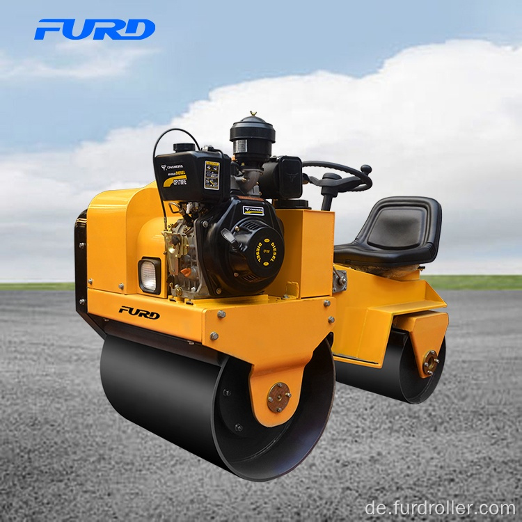 CE Diesel- und Benzinmotor Baby Road Roller Compactor