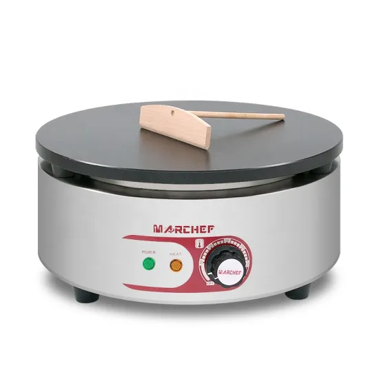 Commercial Electric Crepe Maker - Non Stick Industrial Counter Top Crepe Machine