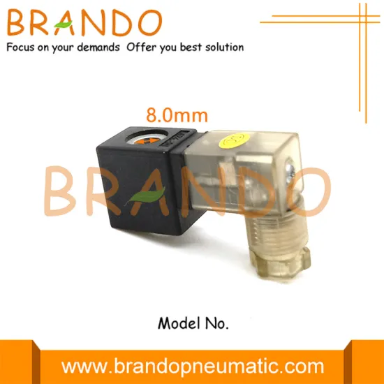 4V100 Series Pneumatic Solenoid Valve DIN Connector Coil