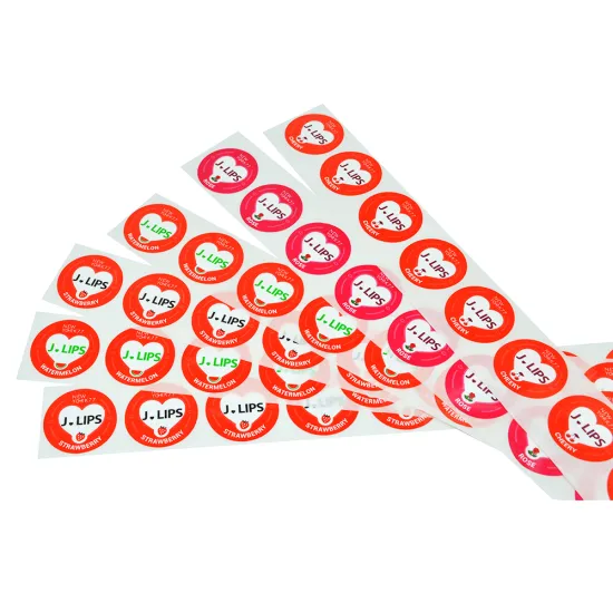 Tear proof Waterproof Label Fancy Logo Sticker