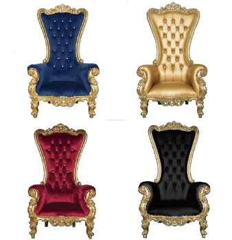 Foshan Wholesale Royal Throne Chair for Weddings