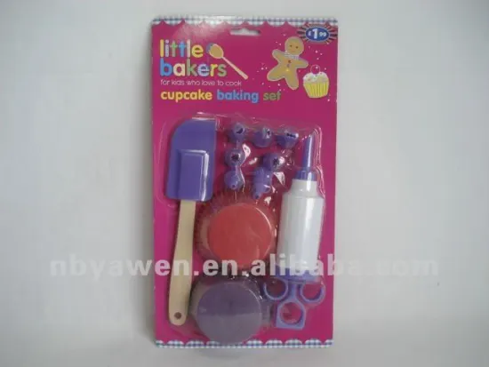 children's cupcake baking set