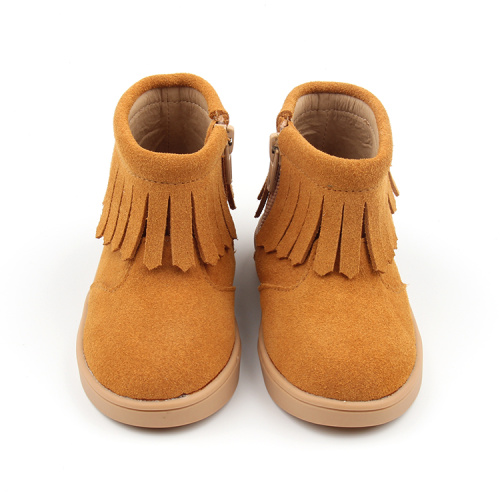 Northface Baby Boots Suede Leather Boy Girl Children Boots Factory