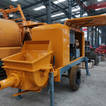 High Quality 10-90 M³ Capacity Mobile Concrete Trailer Pump for Sale