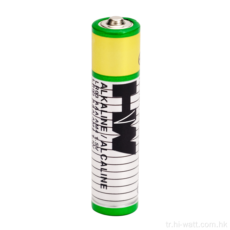 HW Alkalin AAA Pil LR03 Uzun Ömürlü