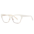 Vintage Half Rim TR90 Eyeglasses Frames