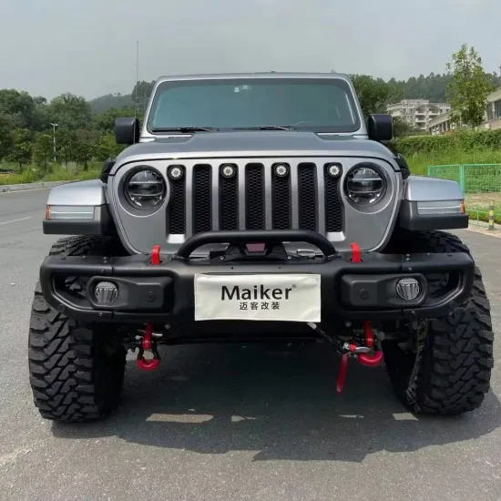 Maiker Steel 10th Anniversary Front Bumper Guard Bull Bar for Jeep Wrangler JL/Gladiator JT