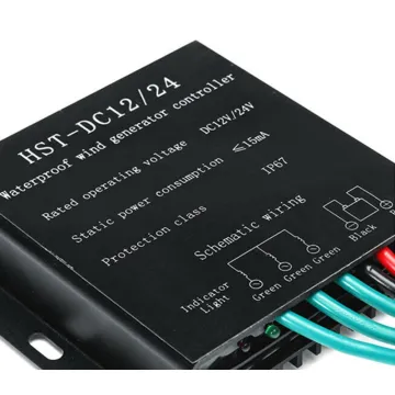 Wind turbine controller 12/24V automatic switching
