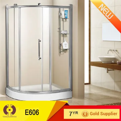 Foshan glass shower room sanitary ware (E612)