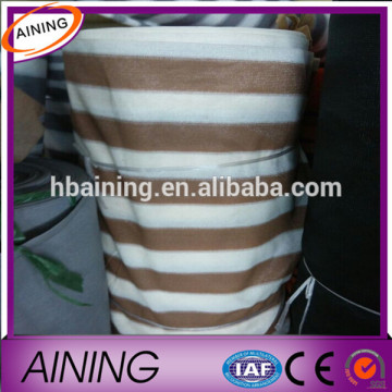 Tan white color stripe Balcony shade net roll