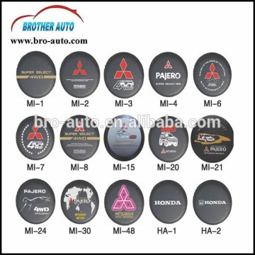 Hot sell good quality 15-17 inch PVC PU leather prado spare tyre cover