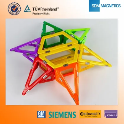 SDM newly ABS plastic magnetic tile toy