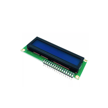 LCD1602 Синий экран с подсветкой - 1602A 5V синий фон белый шрифт Экран
