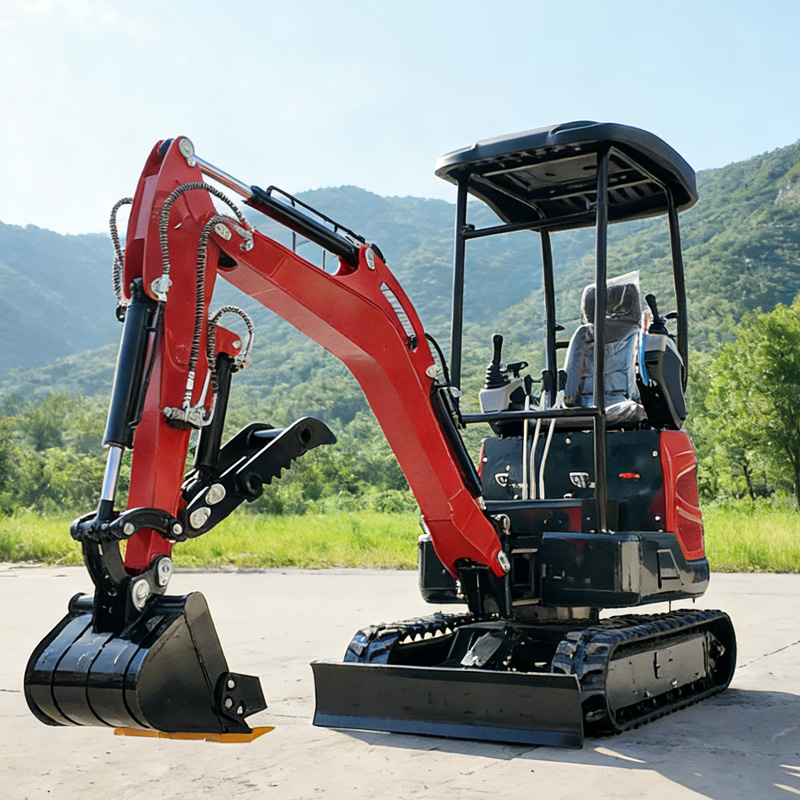 18C mini excavator 73