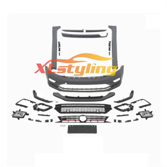 XLstyling Full body kiy Car bumpers facelift kit upgrade front bumper with grille fit for new Jetta GLI 2015