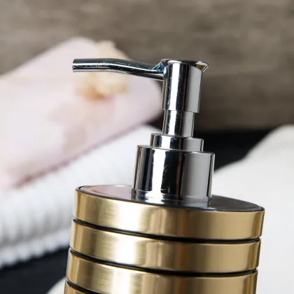 High Quality Gold Plastic Packaging Bottles