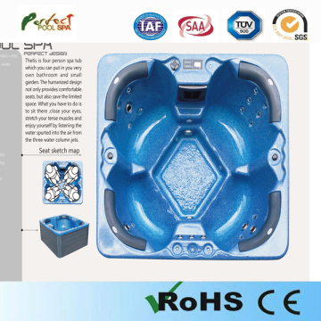 4 Person Outdoor Jacuzzi with Jacuzzi SPA Function with Perfect Size