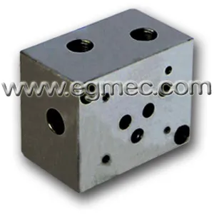 Rexroth Side Or Bottom Ported Hydraulic Valve Manifold 