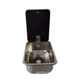 Modern Stainless Steel Rv Cooker Sink with 304 SUS Material, Touch Panel, and Hidden Design - 1mm Thickness
