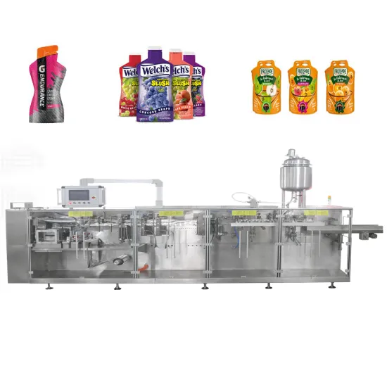 Horizontal Irregular Shape Pouch Liquid Packaging Machine