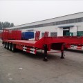 4 axles 40ton low bed semi trailer