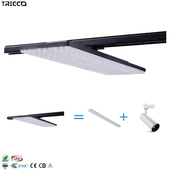 Modern Industrial 3 Phase Track LED Ceiling Lighting System