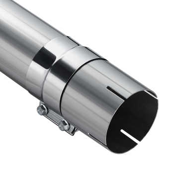 Stainless Steel 4 Inch Muffler Delete Pipe for Diesel Exhaust - 30 Inch Length