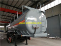 Tri-essieu 25000L Nitric Acid Tank Trailers