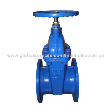 Ductile Iron Painting Gate Valve, EN124 for Drainage and Sewage