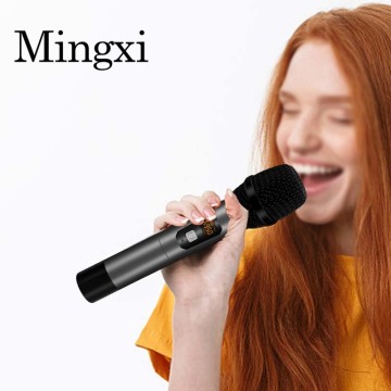 Mikrofon karaoke genggam nirkabel baru untuk musik live dan pertunjukan vokal