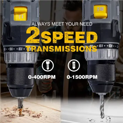 RIDA 20V Cordless Power Drill: A Versatile Battery-Operated Screwdriver and Hand Drill