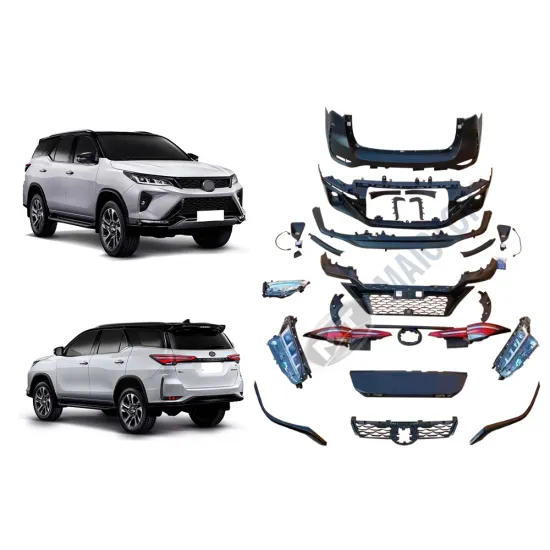 MAICTOP Car Accessories Bumper Facelift Body Kit for Fortuner 2015-2020 Upgrade to Legender 2021
