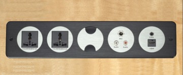 International wall 220v power socket with HDMI