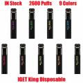 Alibaba disposable vape IGET KING Vapeking