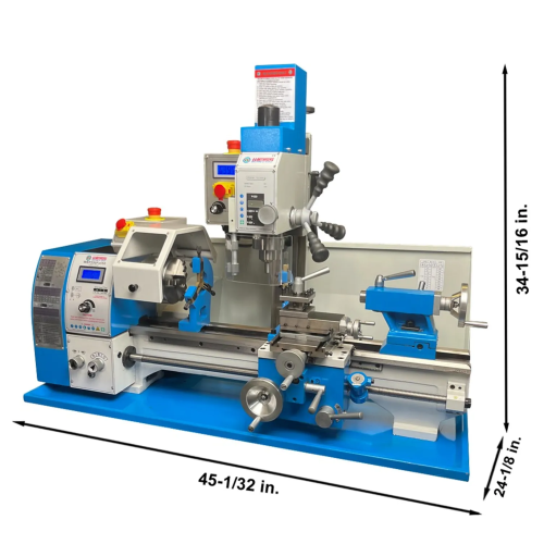 WEISS Variable Speed Combo Lathe & Mill-WBP250F/ WBP250LF