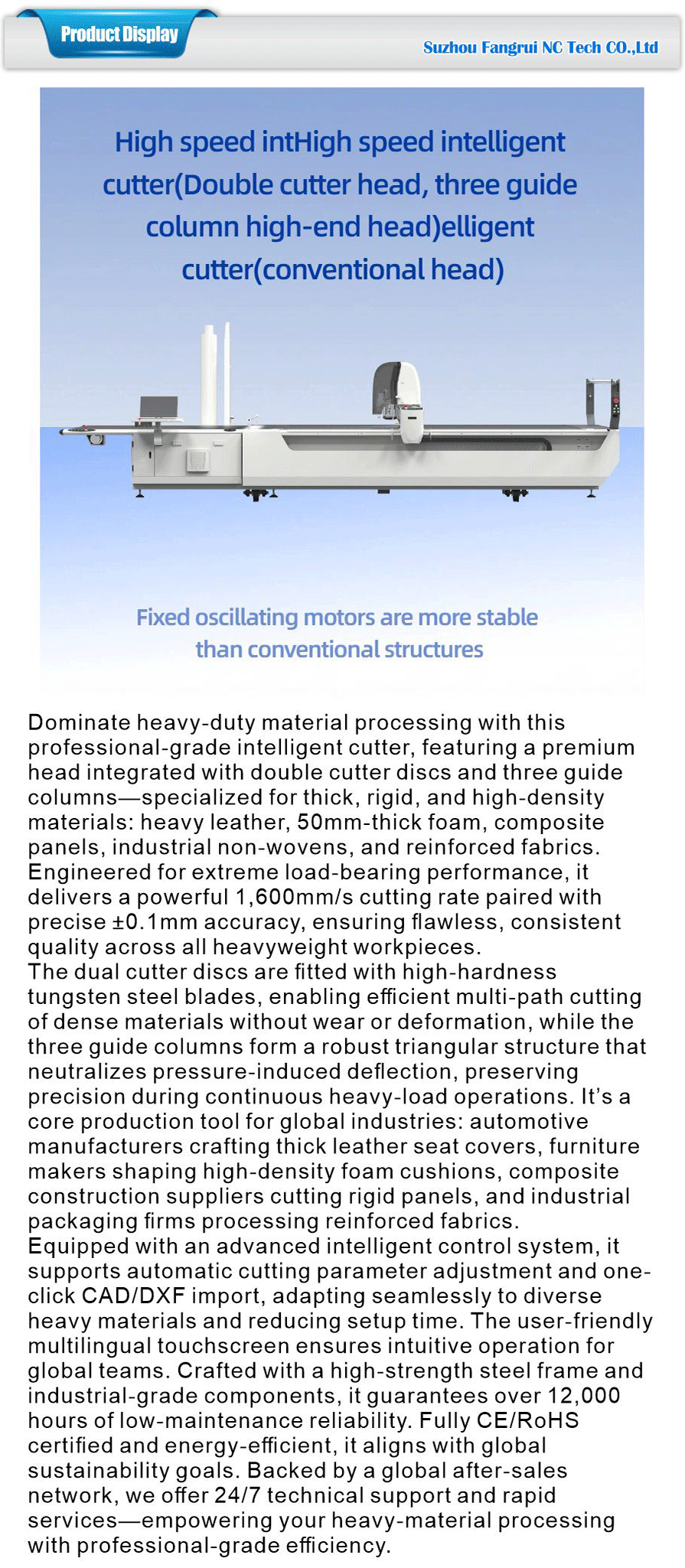 High-speed Cutting Machine -xiangqing1-FR038