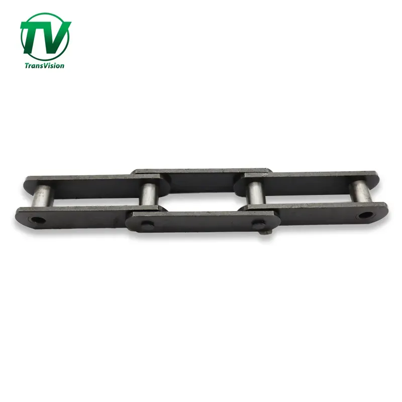 Chain Factory Transmission Roller Cement Bucket Elevator Scraper Long Pitch Welded Forged Double Pitch Conveyor Chain M Fv Series