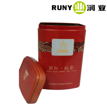 Жестяные банки используются для чая.