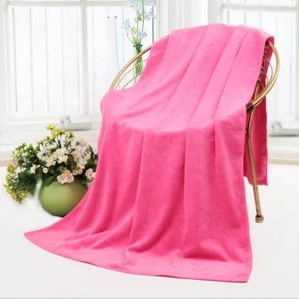 Family Daily Large Microfiber Towel Bath Towels