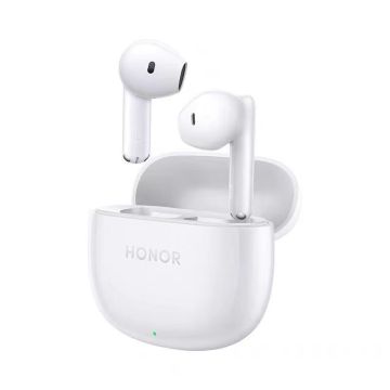 오리지널 명예 이어 버드 x6 TWS True Wireless BT 5.3 Hifi 5 DSP 및 AI 소음 감소가있는 헤드셋, 40 시간 배터리 수명