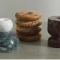 Stone Candle Holder Stand Decorating Marble Candle Holder