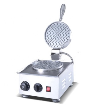 High Quality Snack Equipment: Waffle Maker Baker with Single Plate