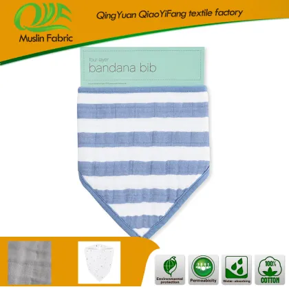 Organic Cotton Dribble Bibs Bandana Bibs