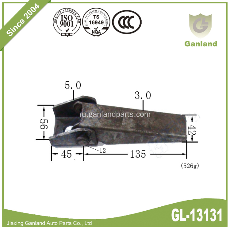 Свельная стальная шарнирная отделка GL-13131
