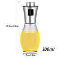 New Kitchen Tools Olive Oil Sprayer Dispenser For BBQ Cooking Vinegar Glass Bottle With Leak-Proof Spice Drops Jar Seasoning