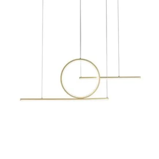 INSHINE Strip With Brass Suspended Pendant Light