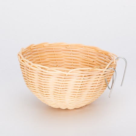 Percell Tigela em forma de XLarge Rattan Bird Nest